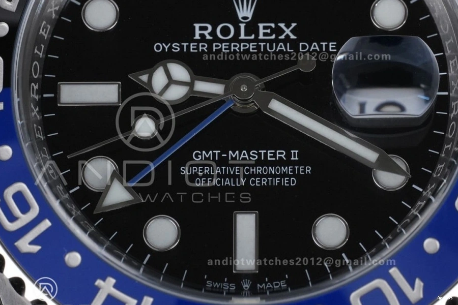 Edition II BLNR SH3285 SS Batgirl 904L Best GMT Jubilee Master On ARF Bracelet 126710 V2 1:1 New 0213